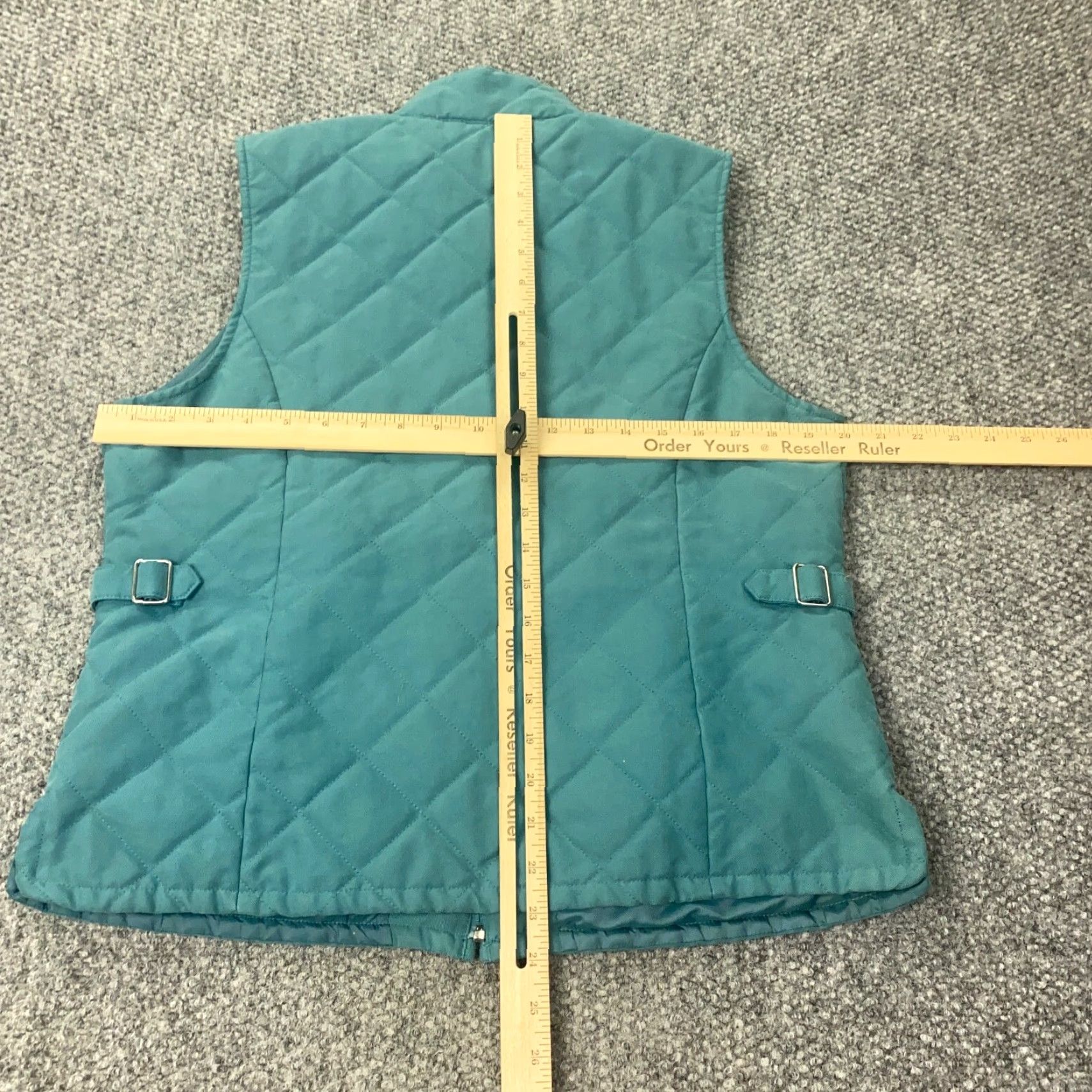 Orvis Orvis Quilted Vest Womens Medium Blue Full Zip Pockets High Neck - Vest, Orvis, Blue, Quilted, Full Zip, Pockets, Womens, M Size M / US 6-8 / IT 42-44 - 6 Thumbnail