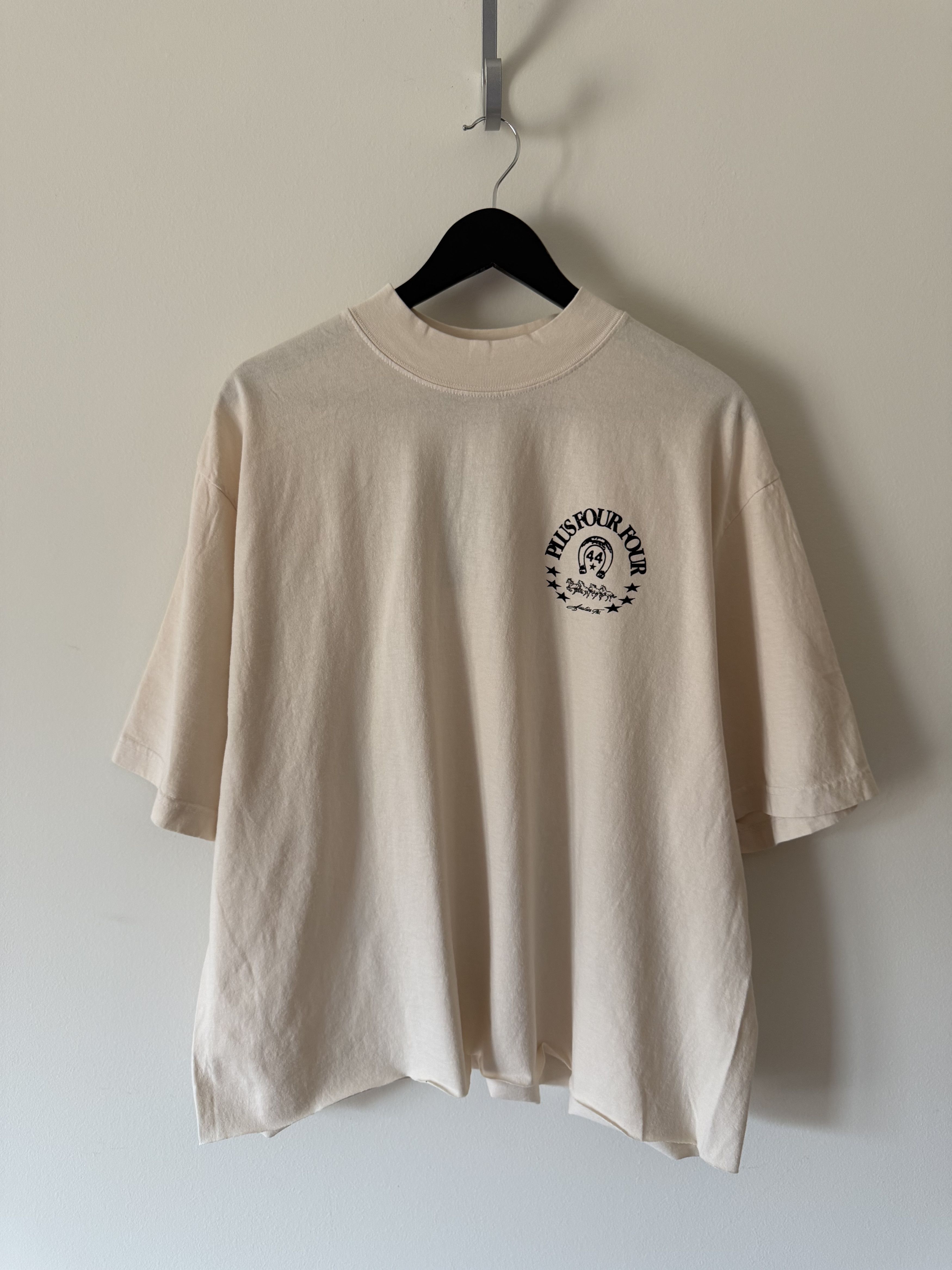 +44 +44 Lewis Hamilton Still We Rise Boxy Tee in Bone White Size US L / EU 52-54 / 3 - 4 Thumbnail