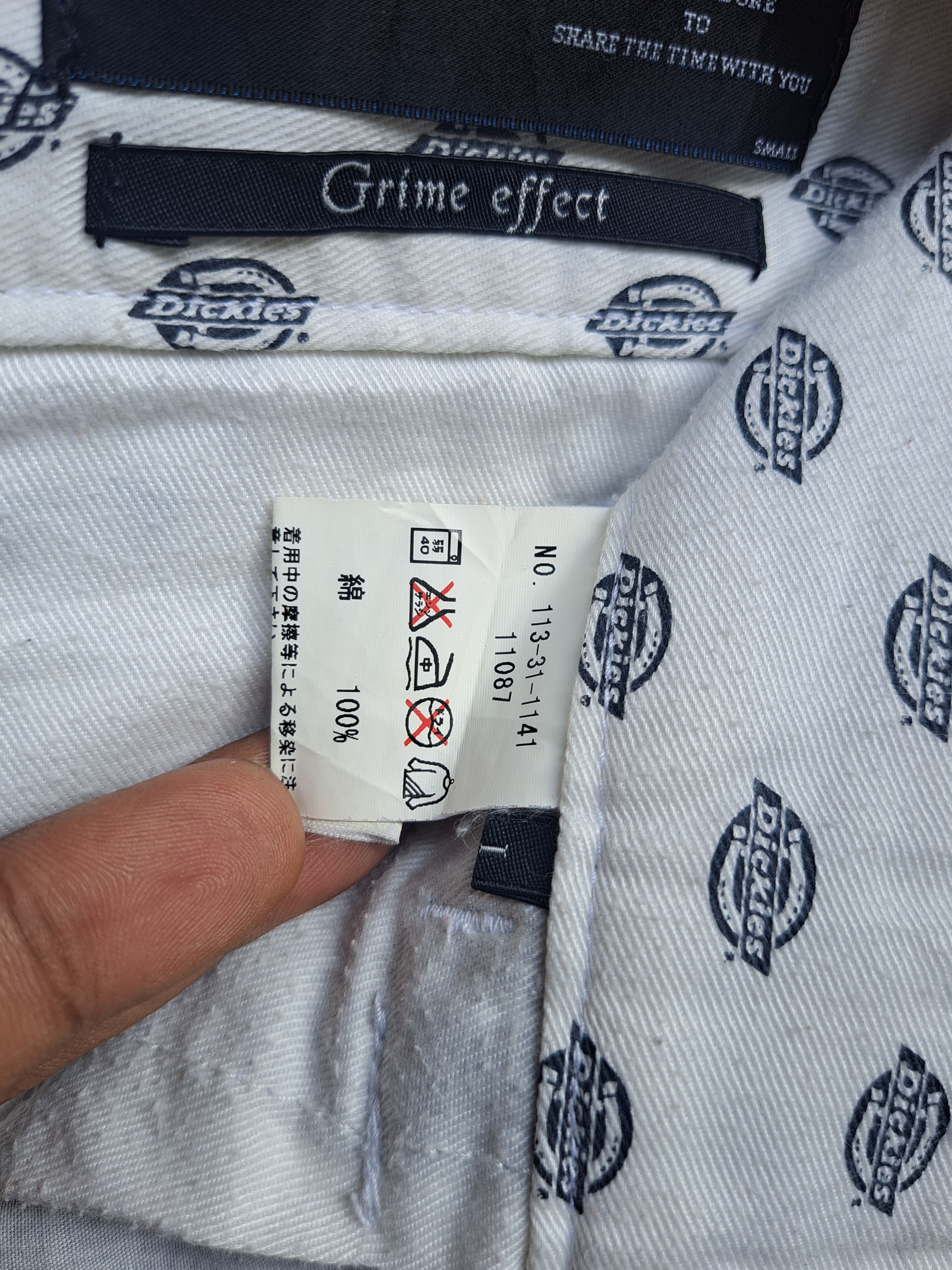 Dickies Ships Jet Blue x Grime Effect x Dickies Shorts Mens Small Size US 28 / EU 44 - 11 Thumbnail