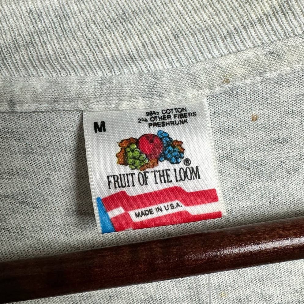 Fruit Of The Loom × Vintage Vintage 90s Syracuse University T Shirt Sz M gray USA Made Size US M / EU 48-50 / 2 - 6 Thumbnail