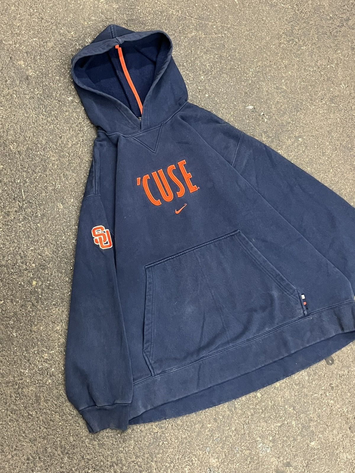 Nike × Vintage Nike center swoosh Syracuse university rare hype y2k college Size US XL / EU 56 / 4 - 5 Thumbnail