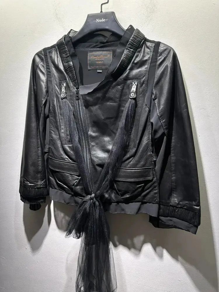 Undercover Sz 1 Undercover 07SS purple lambskin leather jacket Size US S / EU 44-46 / 1 - 2 Thumbnail