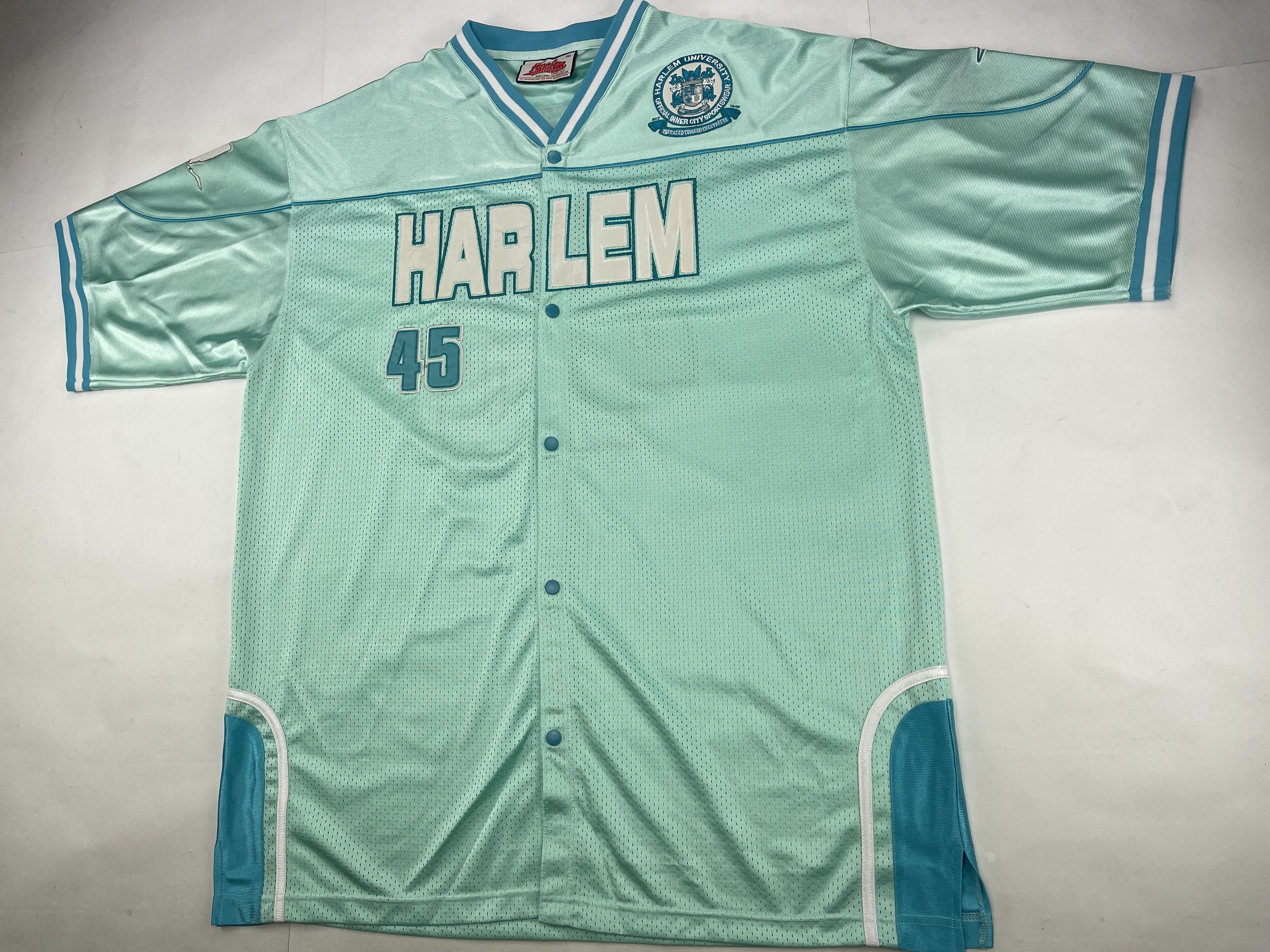 Vintage HARLEM University t-shirt, Lenox Ave, vintage New York XXL Size US XXL / EU 58 / 5 - 4 Thumbnail
