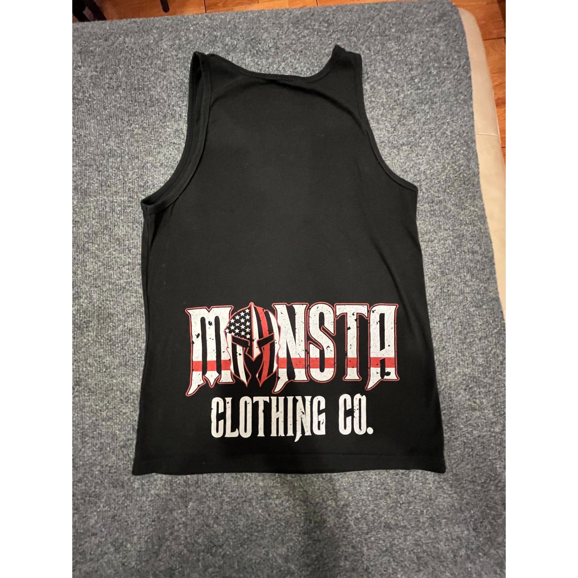 Gildan Monsta Clothing Tank Top Size Small Black Gladiator Warrior Size US S / EU 44-46 / 1 - 4 Thumbnail