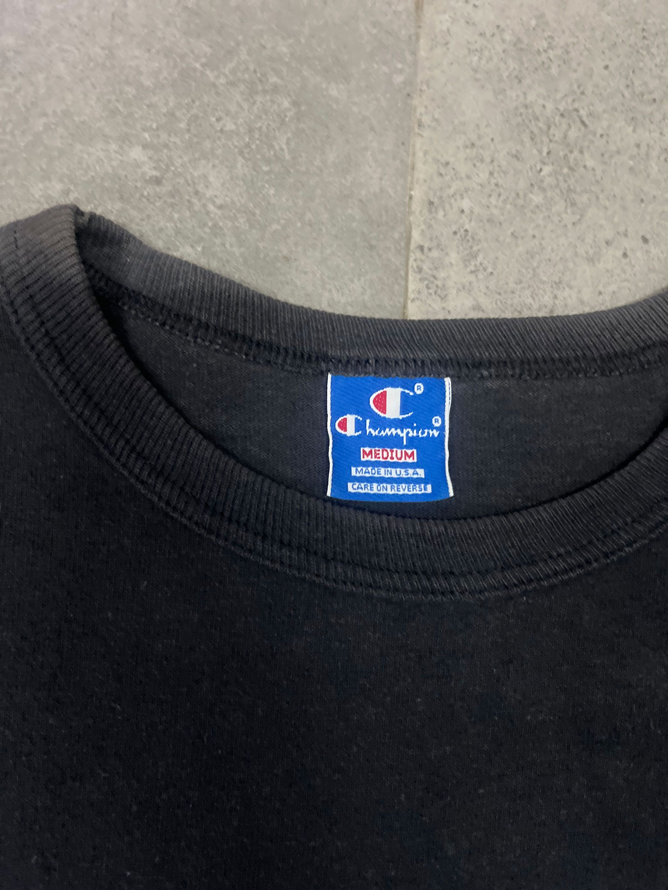 Champion Vintage Champion Blank Plain 90s Single Stitched Size US M / EU 48-50 / 2 - 2 Thumbnail
