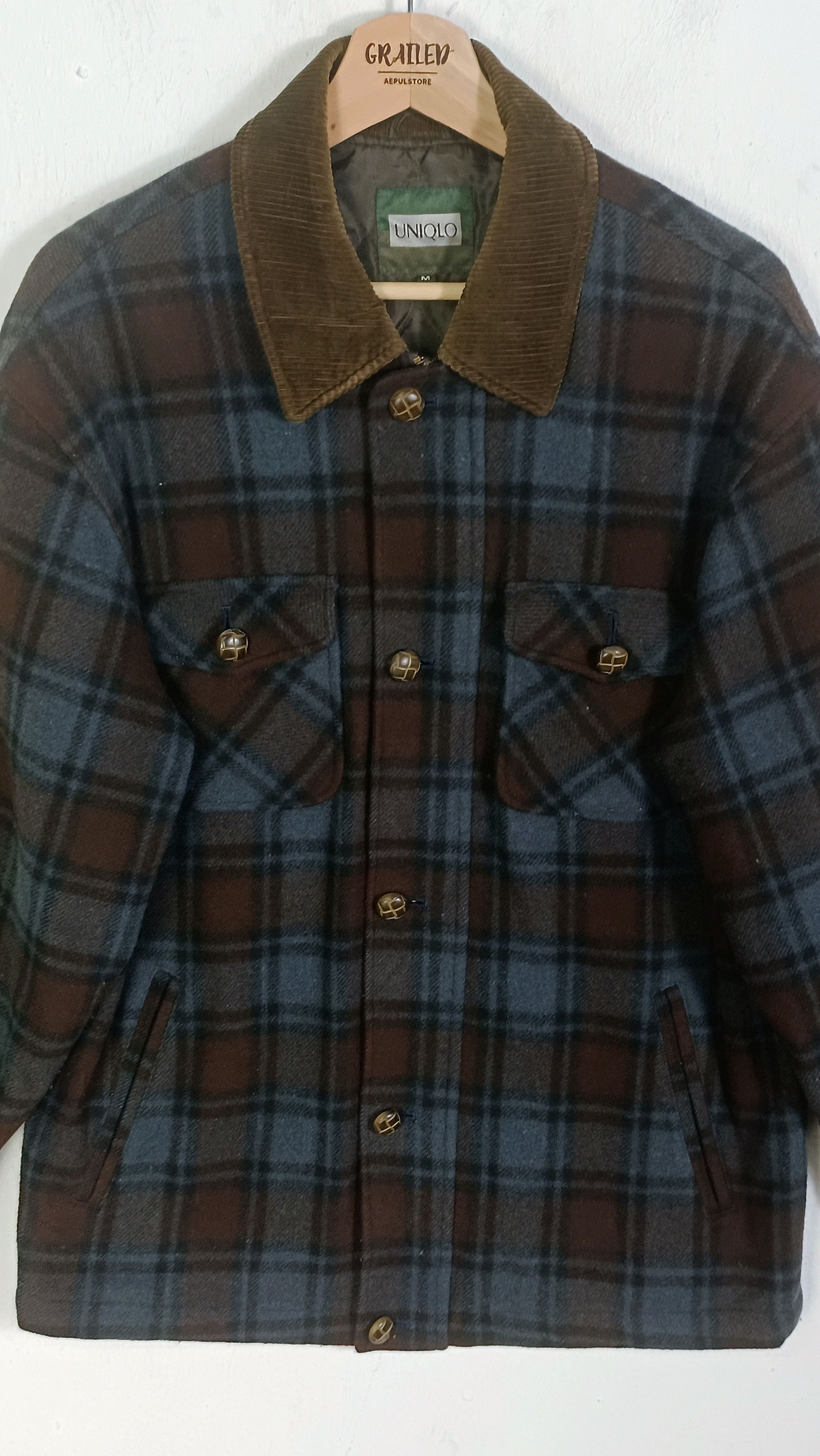 Uniqlo Vintage Uniqlo Wool Blend Miracle Airsense Jacket Size US M / EU 48-50 / 2 - 4 Thumbnail