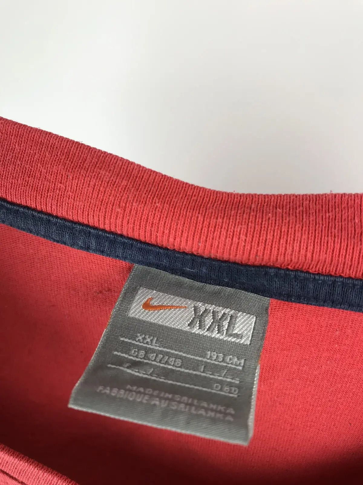 Nike Nike T-shirt thermo jersey vintage big logo size XXLARGE Size US XXL / EU 58 / 5 - 3 Thumbnail