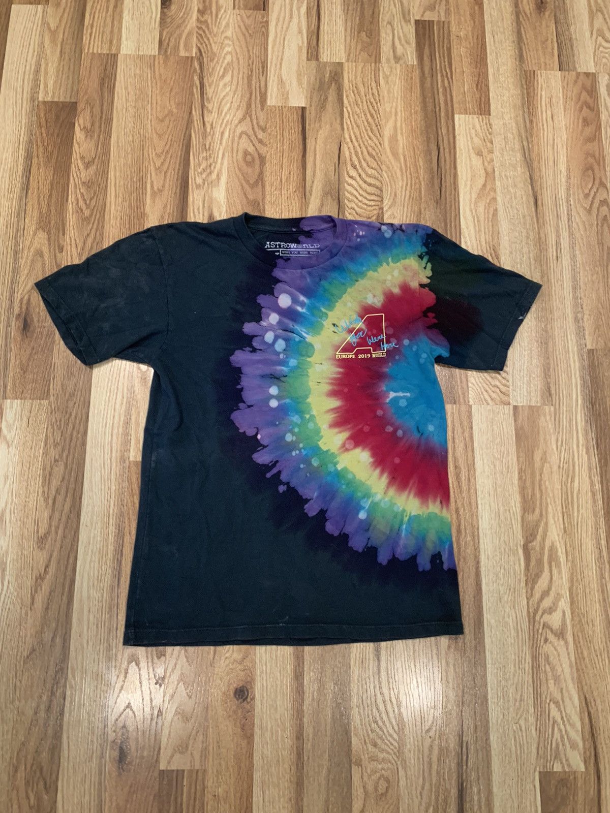 Band Tees × Travis Scott Travis Scott ‘19 ASTROWORLD European Tour Tie Dye Size US M / EU 48-50 / 2 - 1 Thumbnail