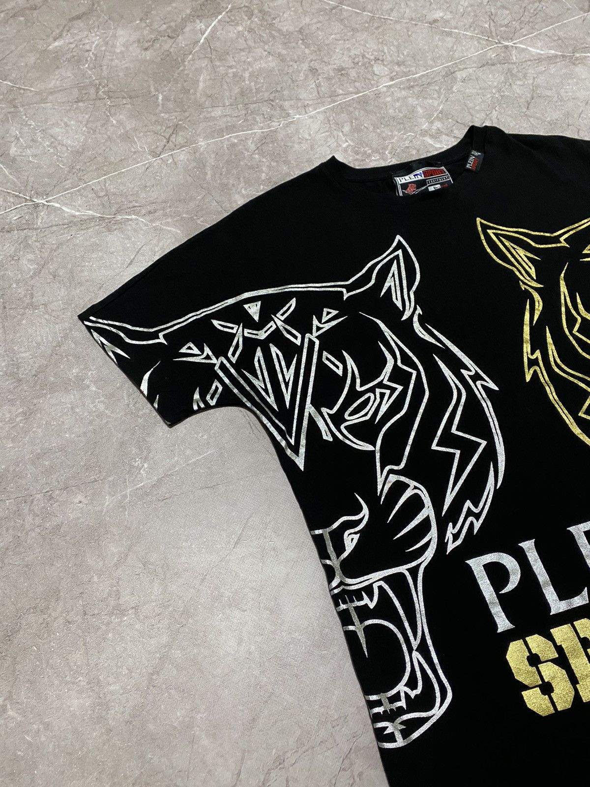 Philipp Plein Rare Philipp Plein Sport Equiment Tiger Big Logo T-Shirt Y2K Size US M / EU 48-50 / 2 - 9 Thumbnail