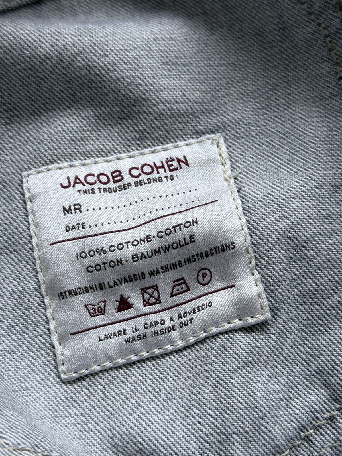 Jacob Cohen Jacob Cohen Type 620 Denim Jeans Size US 35 - 12 Thumbnail