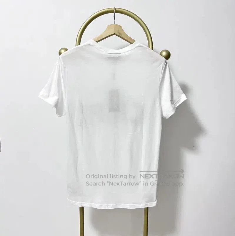 Burberry Burberry White Cotton Short Sleeve T. Size US L / EU 52-54 / 3 - 5 Thumbnail