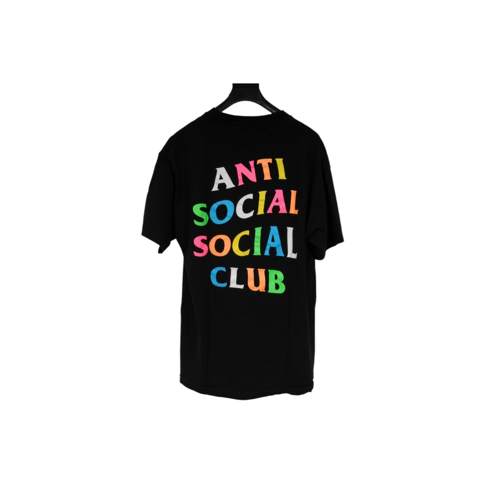 Anti Social Social Club Logo T Shirt Black Multi Color Size US L / EU 52-54 / 3 - 9 Thumbnail