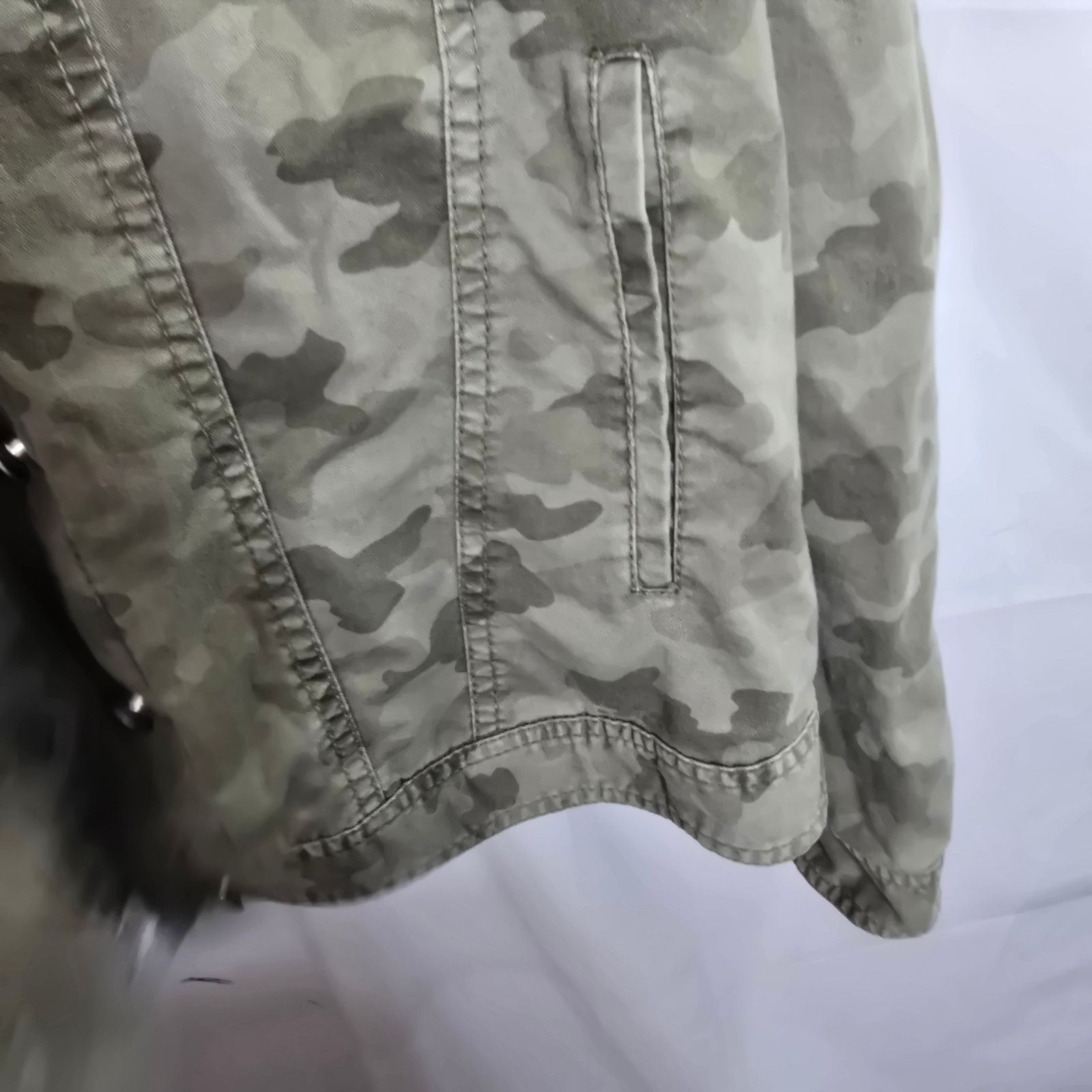 ATM Anthony Thomas Melillo ATM Anthony Thomas Melillo Camo Trucker Jacket Size Large Size L / US 10 / IT 46 - 6 Thumbnail