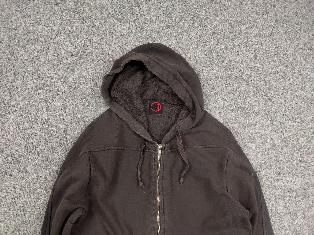 Engineered Garments Vintage 90's levis Engineered Brown faded Logo zip hoodie Size US S / EU 44-46 / 1 - 4 Thumbnail
