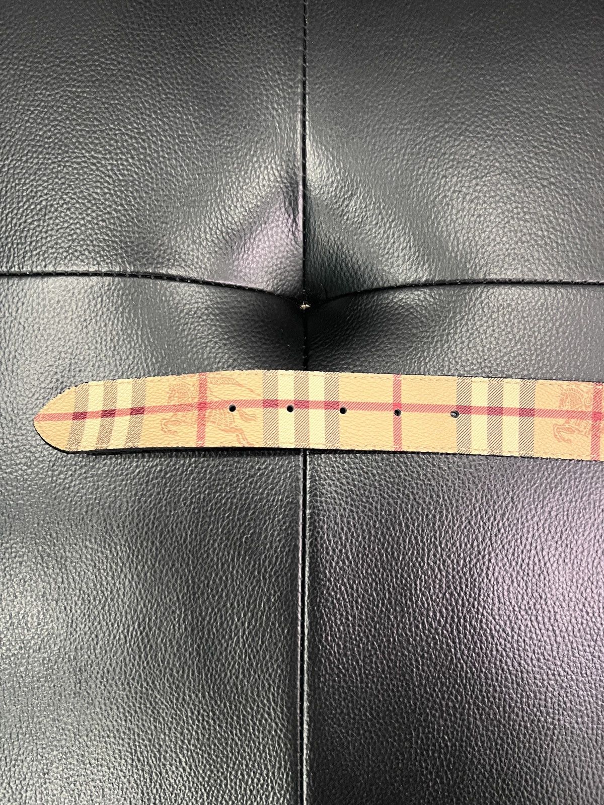 Burberry Burberry Equestrian Knight Check Belt Size ONE SIZE - 17 Thumbnail