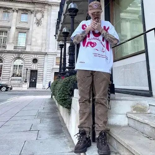 Other Print T-Shirt White Short Sleeve Size US S / EU 44-46 / 1 - 4 Thumbnail