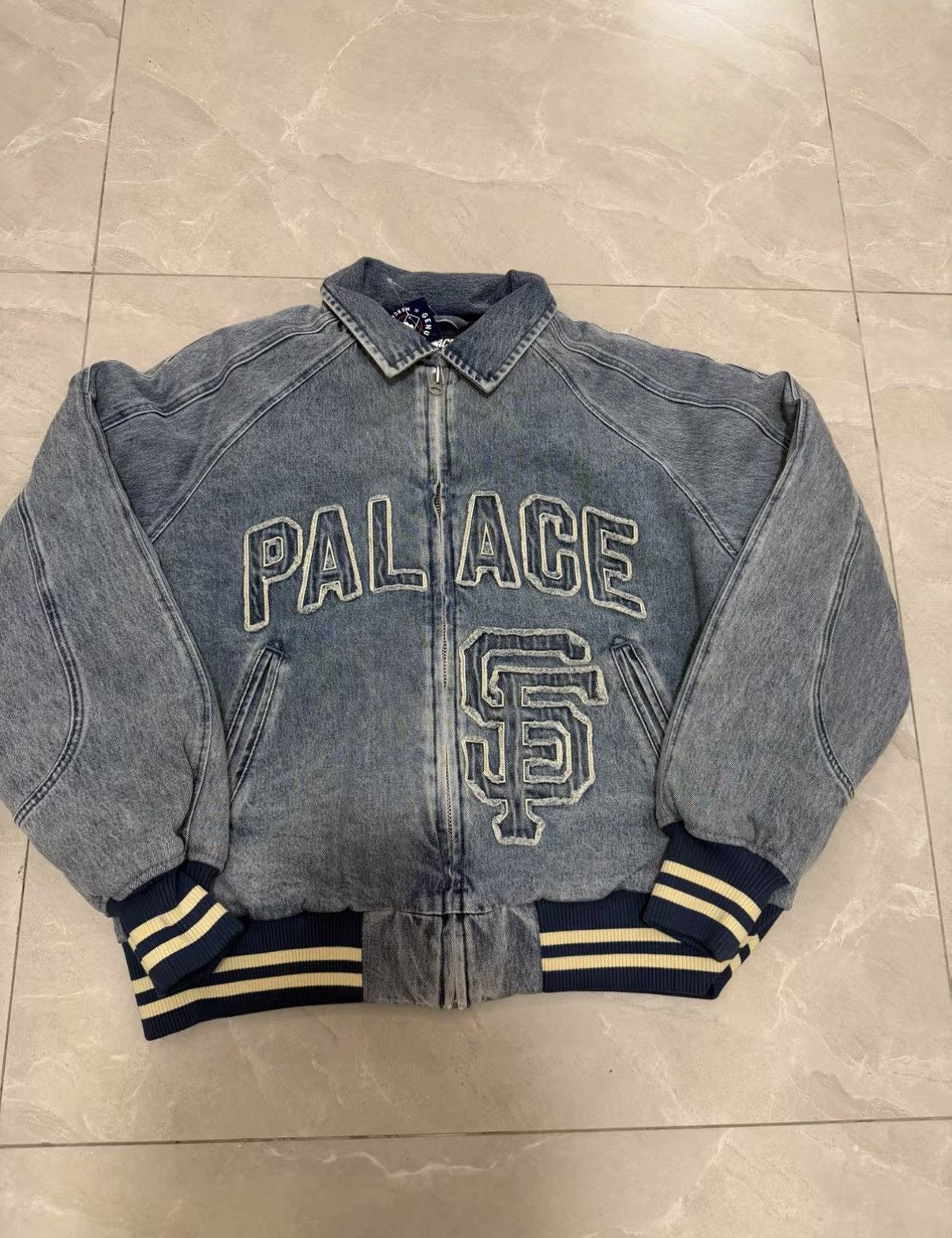 Palace PALACE × San Francisco Zip Relaxed Fit Jacket J34 Size US L / EU 52-54 / 3 - 1 Thumbnail