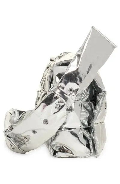 Bottega Veneta o1lf3ng10725 Size: OS / Padded Tech Cassette Bag Silver Size ONE SIZE - 5 Thumbnail