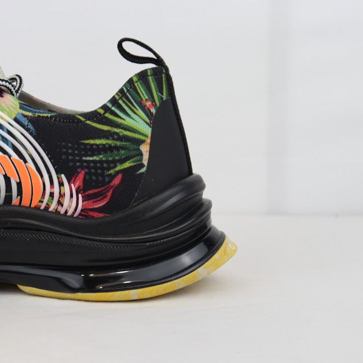 Gucci o1rshd1 T.Print Fabric Sneaker in Multicolor Size US 10.5 / EU 43-44 - 8 Thumbnail