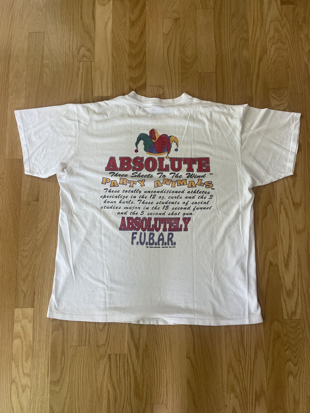 Delta Vintage absolute party animal single stitch Size US XL / EU 56 / 4 - 3 Thumbnail