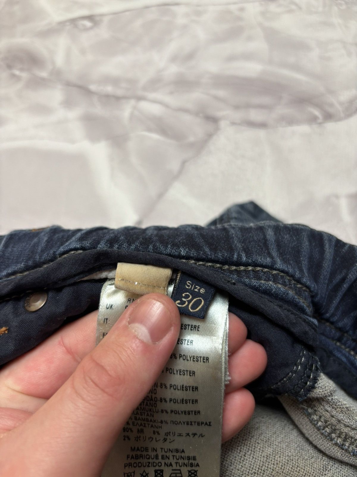 Diesel Diesel Krooley-Ne Jogg Jeans Denim Sweatpants Blue Mens 30 Size US 30 / EU 46 - 20 Thumbnail