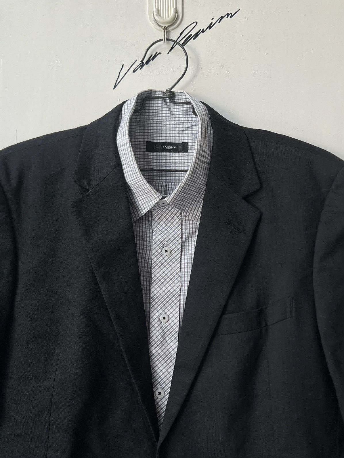 Yohji Yamamoto SACSNY Y’SACCS Yohji Yamamoto Shirt Blazers Size 52L - 12 Thumbnail