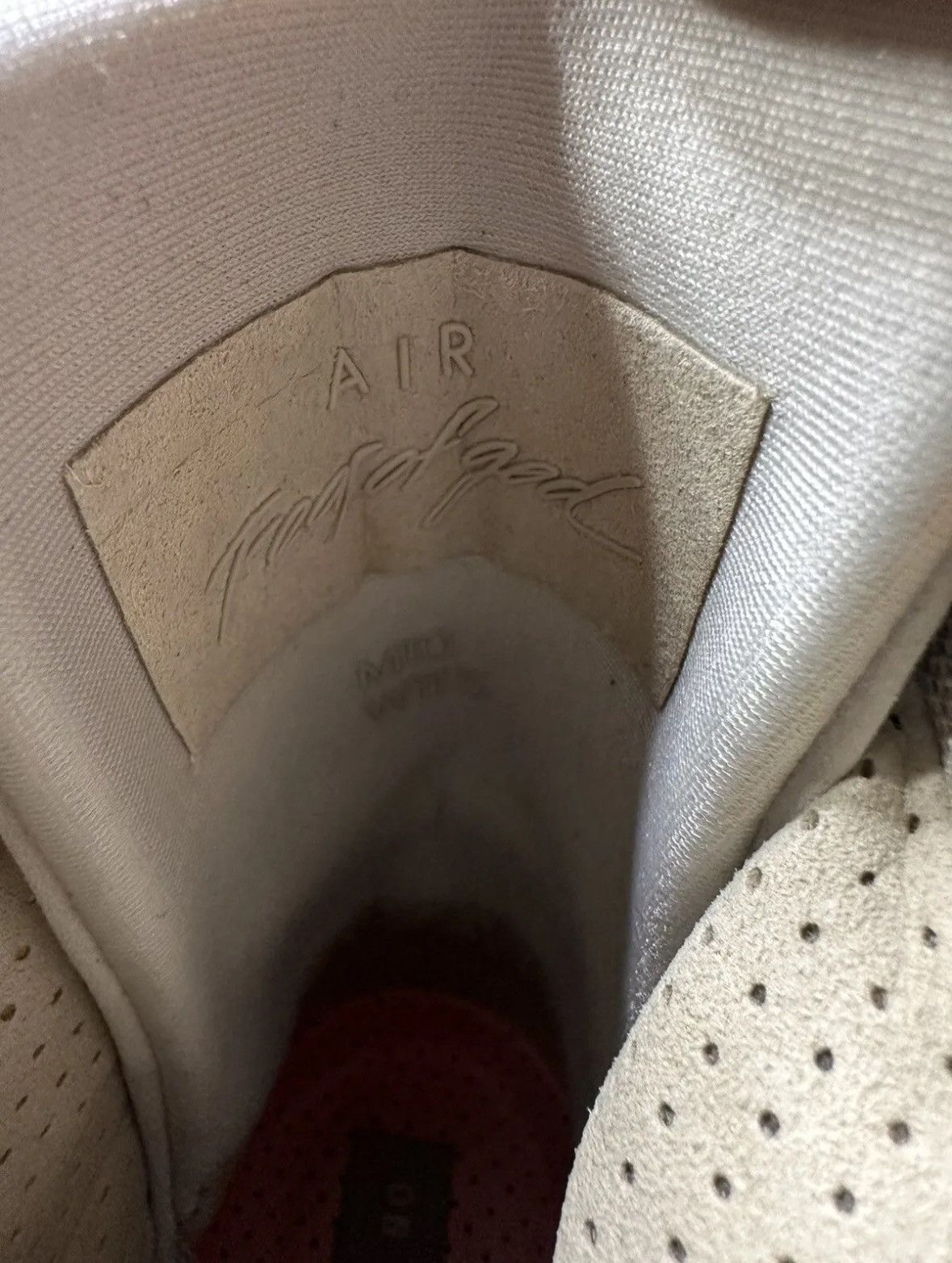 Fear of God × Nike Nike Air Fear of God 1 Oatmeal 2019 size 10 Size US 10 / EU 43 - 9 Thumbnail