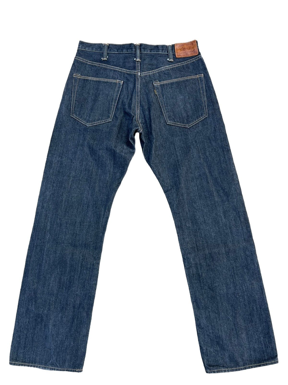 Nepenthes Cootie Japan Thick Denim Selvedge Jeans Leather Patch Size US 32 / EU 48 - 2 Thumbnail