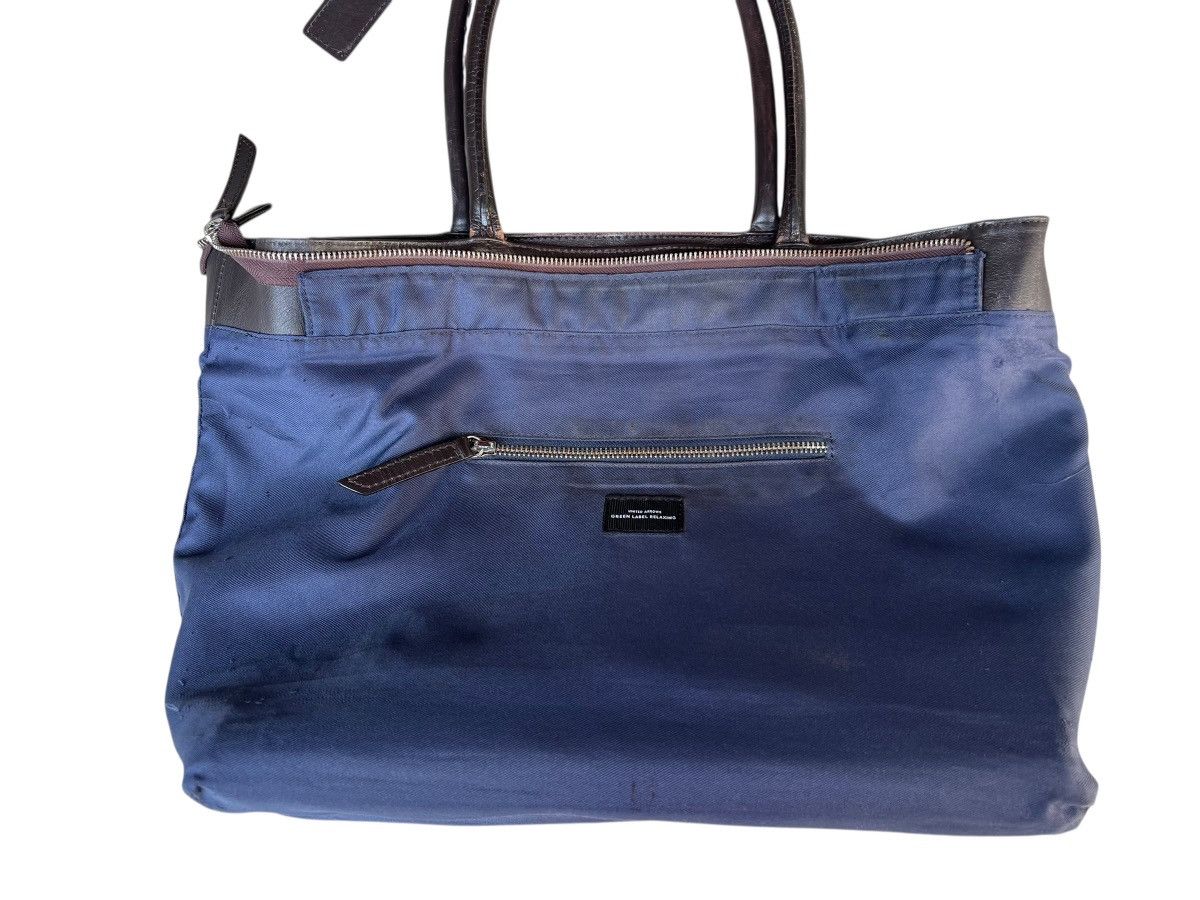 United Arrows United Arrows Japan Distressed Patina Leather Tote Bag Size ONE SIZE - 21 Thumbnail