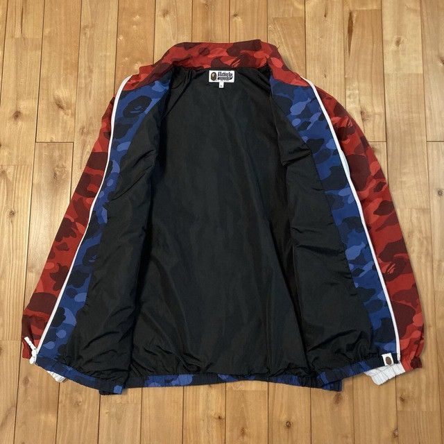 Bape BAPE STA Track jacket red camo x blue camo a bathing ape Size US XL / EU 56 / 4 - 7 Thumbnail