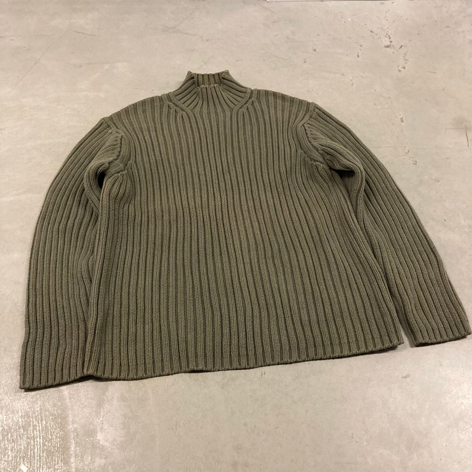 vintage y2k gap ribbed turtle neck sweater