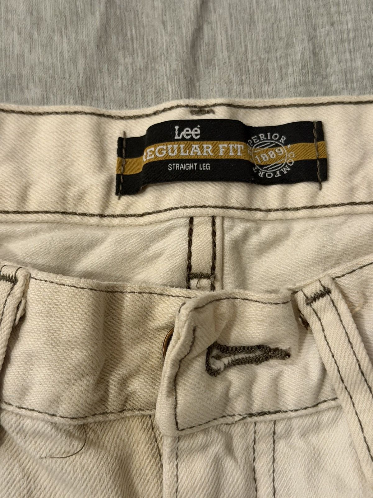 Lee Vintage beige Lee jeans 32 Size US 32 / EU 48 - 4 Thumbnail