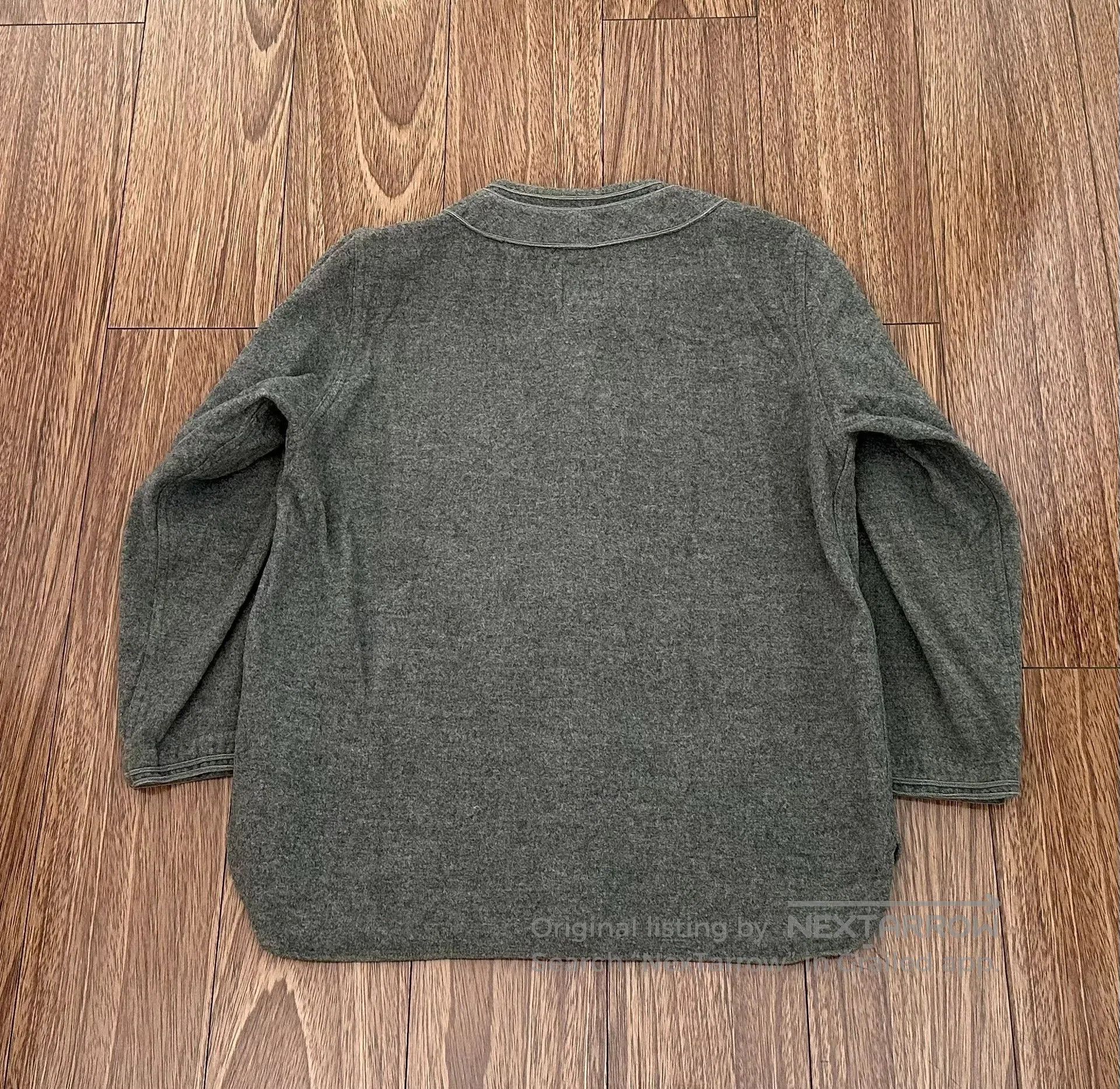 Visvim visvim dugout long sleeve shirt in wool linen. Size US S / EU 44-46 / 1 - 2 Thumbnail