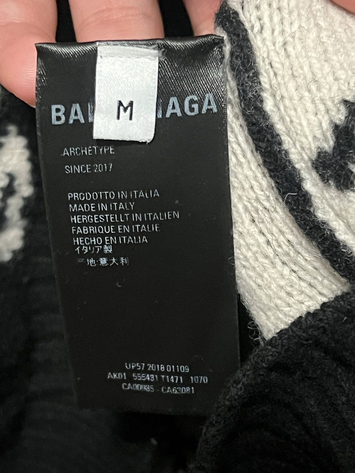 Balenciaga Balenciaga Logo Sweatshirt Size US M / EU 48-50 / 2 - 3 Thumbnail