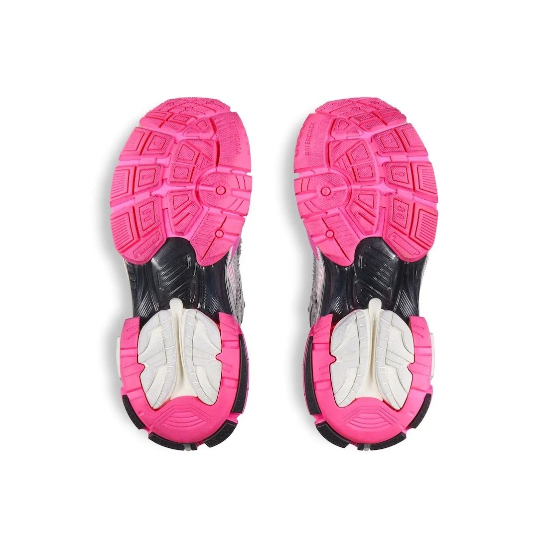 Balenciaga o1s1wg110426 Runner Gradient Sneakers in Multicolor Size US 6 / IT 36 - 4 Thumbnail