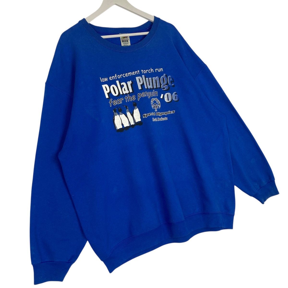 Other Vintage Polar Plunge Sweatshirt Crewneck Bog Logo Blue Size US L / EU 52-54 / 3 - 3 Thumbnail