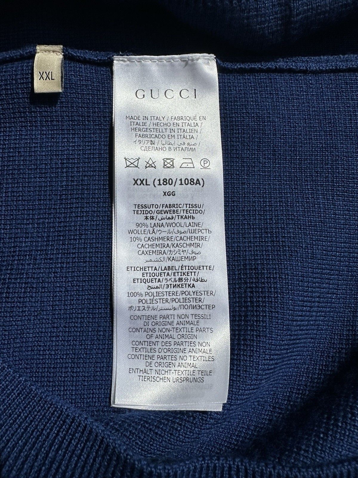 Gucci Gucci Polo Sweater $980 Retail Size US XXL / EU 58 / 5 - 5 Thumbnail