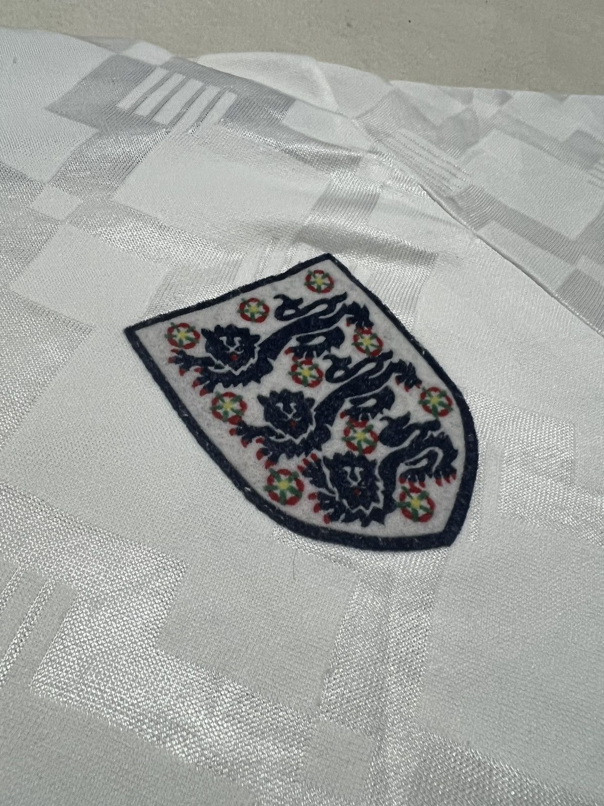 Umbro England 1990-92 Umbro Home Jersey Vintage Size US XL / EU 56 / 4 - 7 Thumbnail