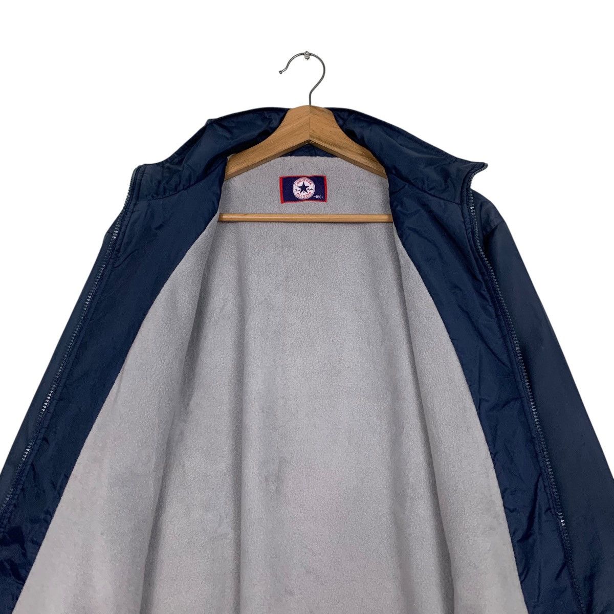 Converse Vintage 90's CONVERSE Big Logo Light Jacket #2787-C126 Size US S / EU 44-46 / 1 - 14 Thumbnail