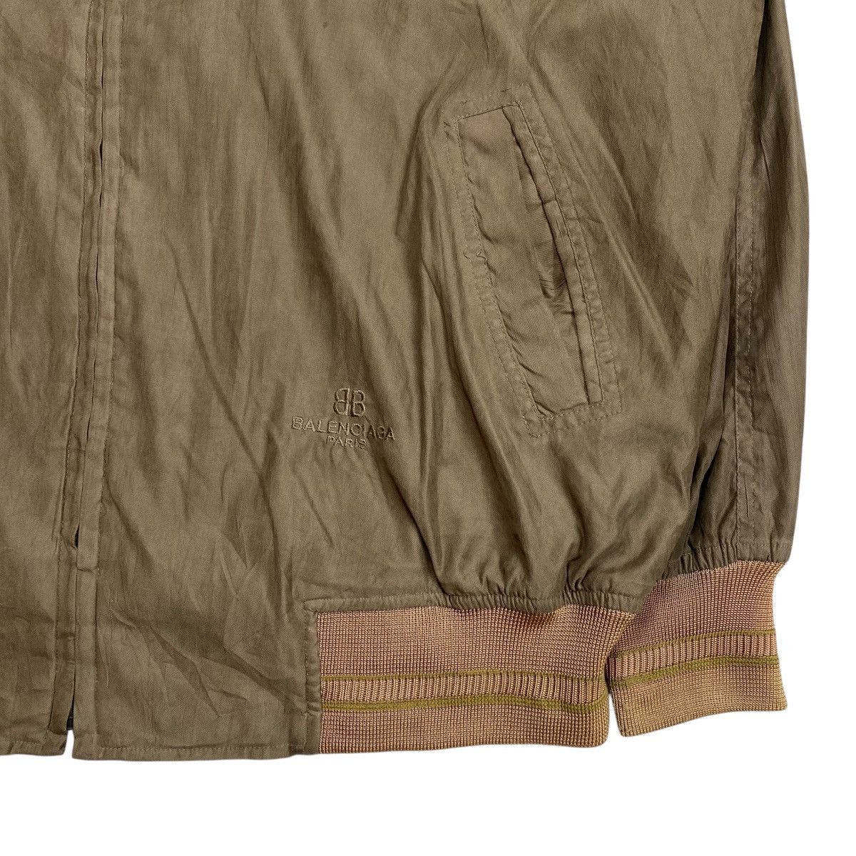 Balenciaga Vintage Balenciaga Bomber Jacket Size US L / EU 52-54 / 3 - 3 Thumbnail