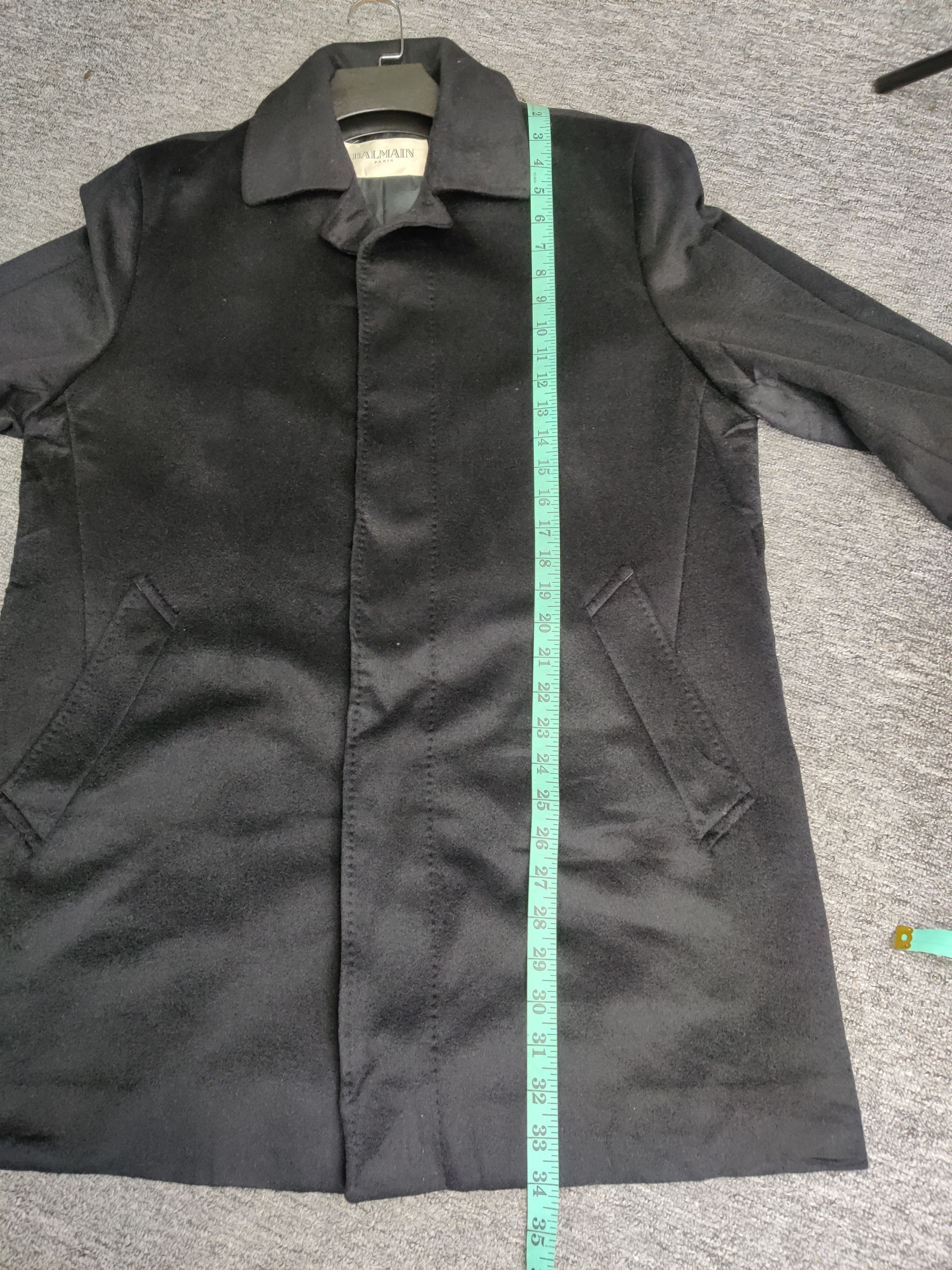 Balmain Balmain Paris Wool Single Breasted Button Coat Size US S / EU 44-46 / 1 - 14 Thumbnail