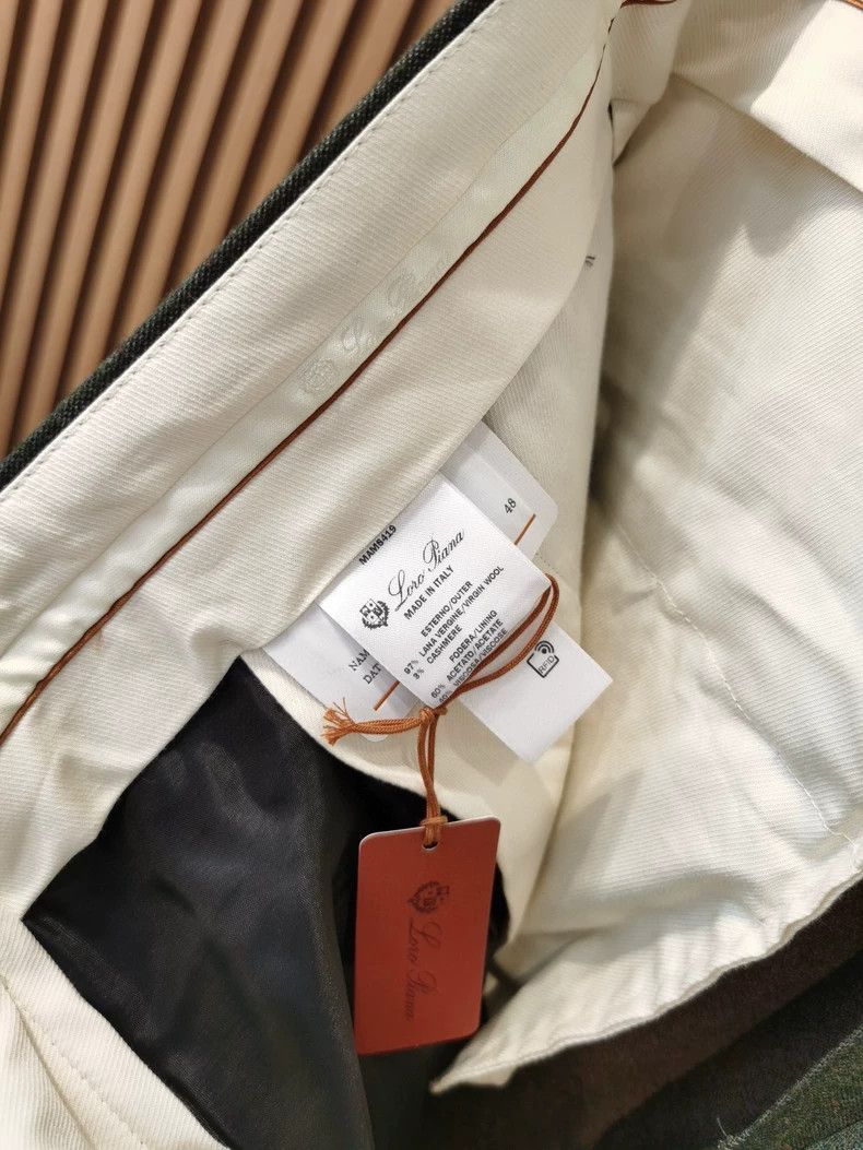 Loro Piana LORO PIANA Pleated trousers Size US 38 / EU 54 - 9 Thumbnail