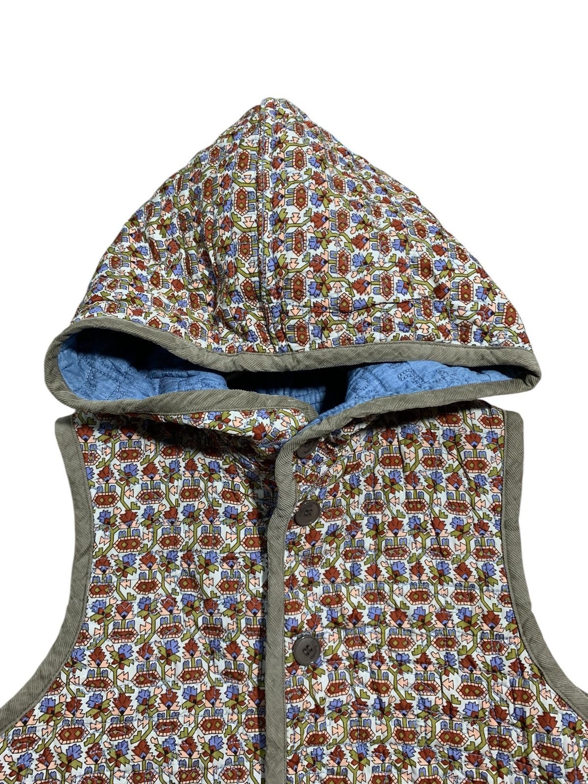 Issey Miyake 🔥Ne-Net Issey Miyake Reversible Hoodie Sleeveless Jacket Size US L / EU 52-54 / 3 - 8 Thumbnail