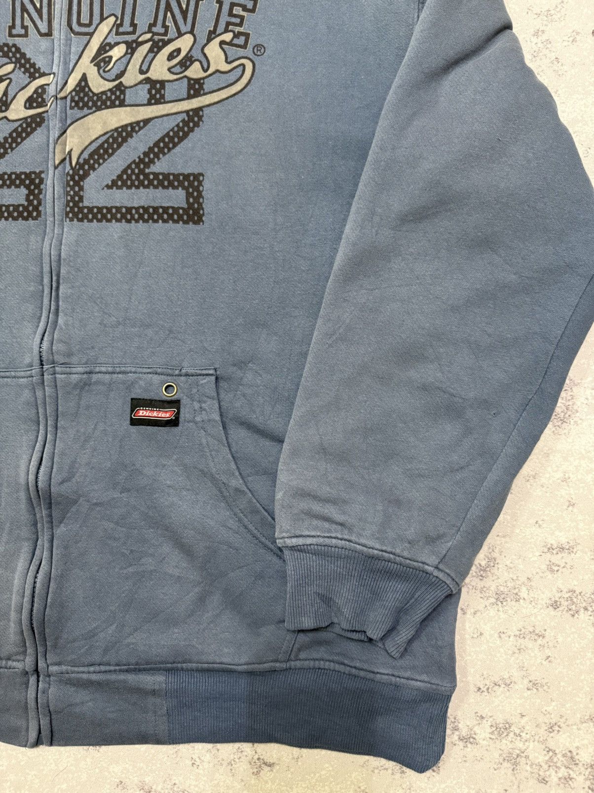 Dickies VINTAGE DICKIES SHERPA LINED ZIP UP SWEATER HOODIE Size US XL / EU 56 / 4 - 5 Thumbnail
