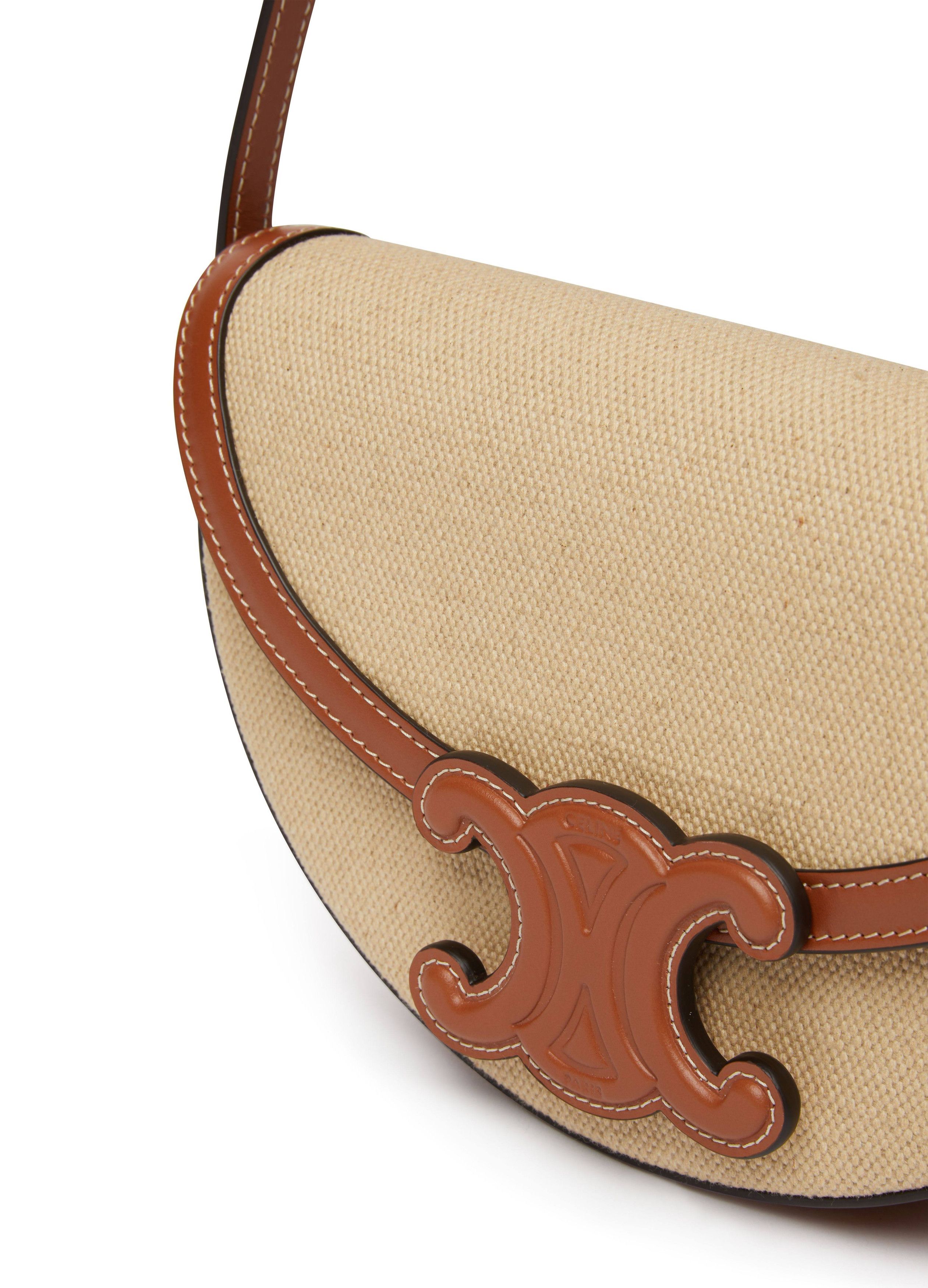 Celine o1bcso1str1024 Size: OS / Calfskin Shoulder Bag in Beige/Tan Size ONE SIZE - 5 Thumbnail