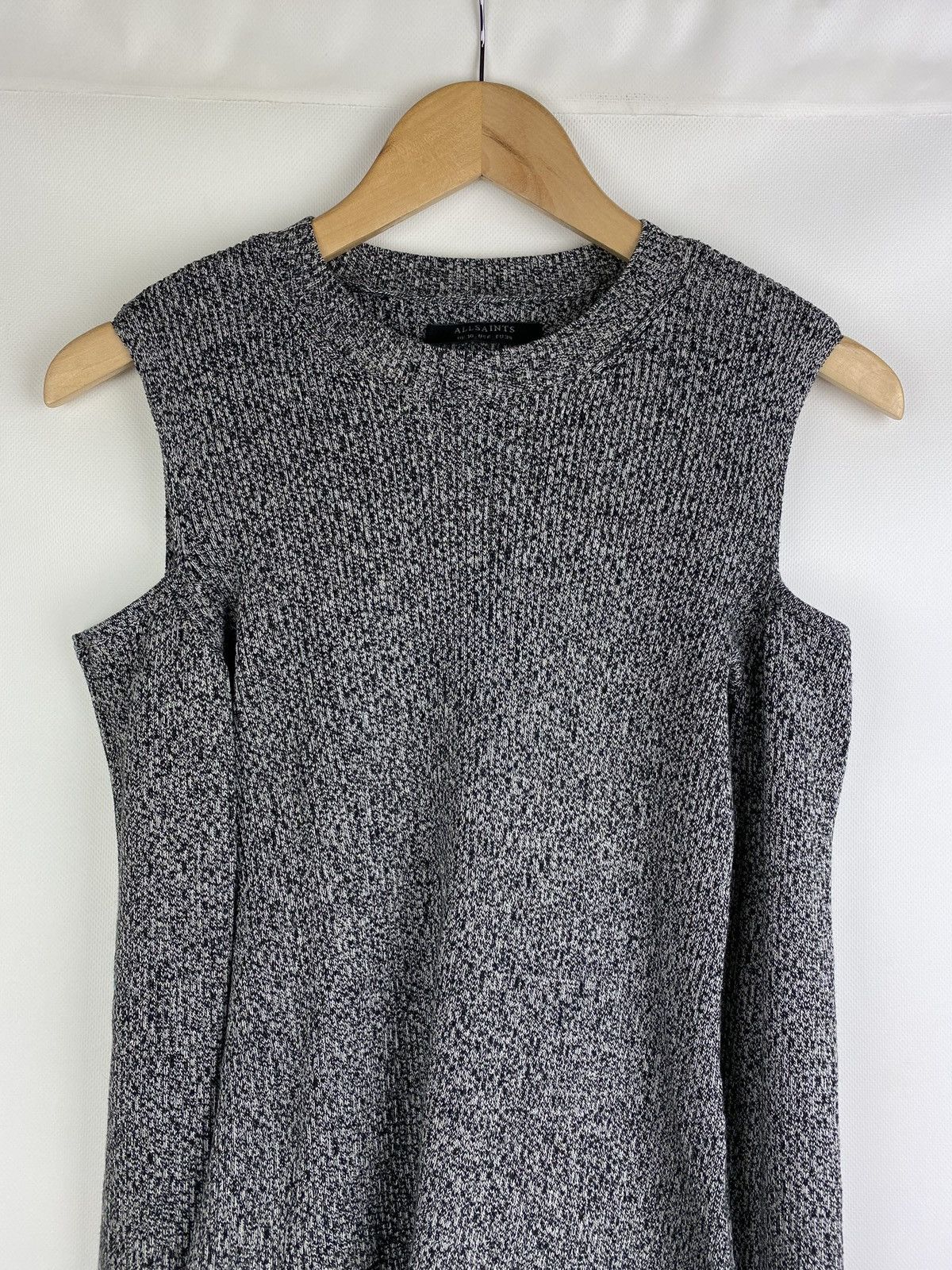 Allsaints Allsaints ladies Bernt open shoulder jumper sweater Size M / US 6-8 / IT 42-44 - 4 Thumbnail