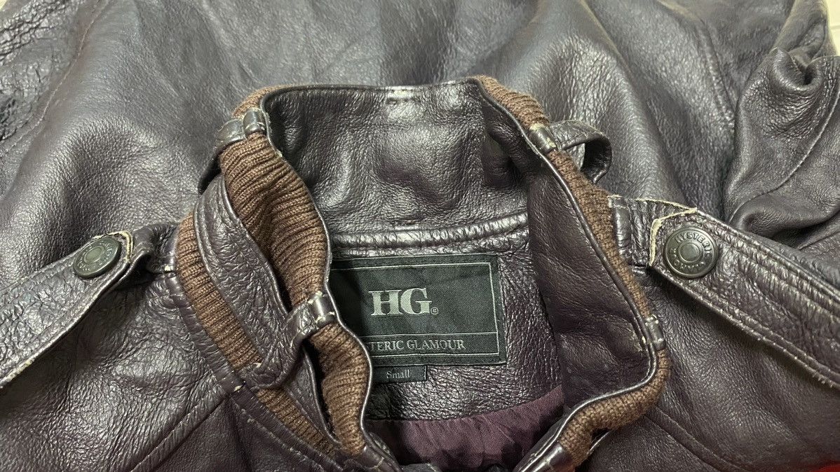Hysteric Glamour 🔥 Rare🔥 Hysteric Glamour Leather Jacket Double Pocket Japan Size US S / EU 44-46 / 1 - 3 Thumbnail