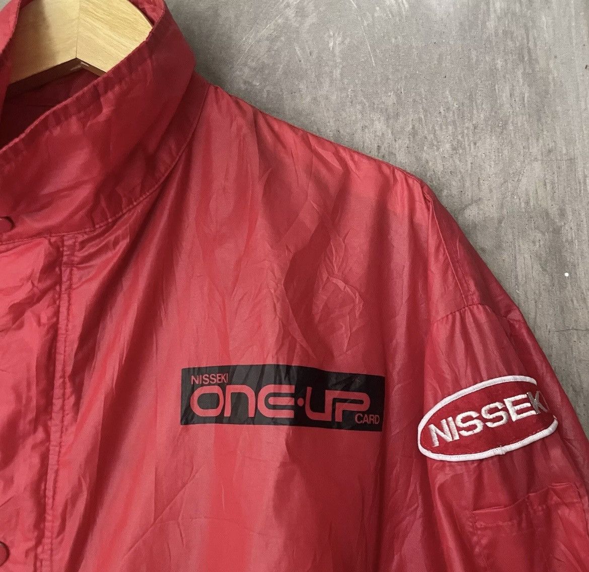 Sports Specialties × Vintage Vintage Racing Team Jacket Nisseki Japan Dash Racer 100 Red Size US L / EU 52-54 / 3 - 7 Thumbnail