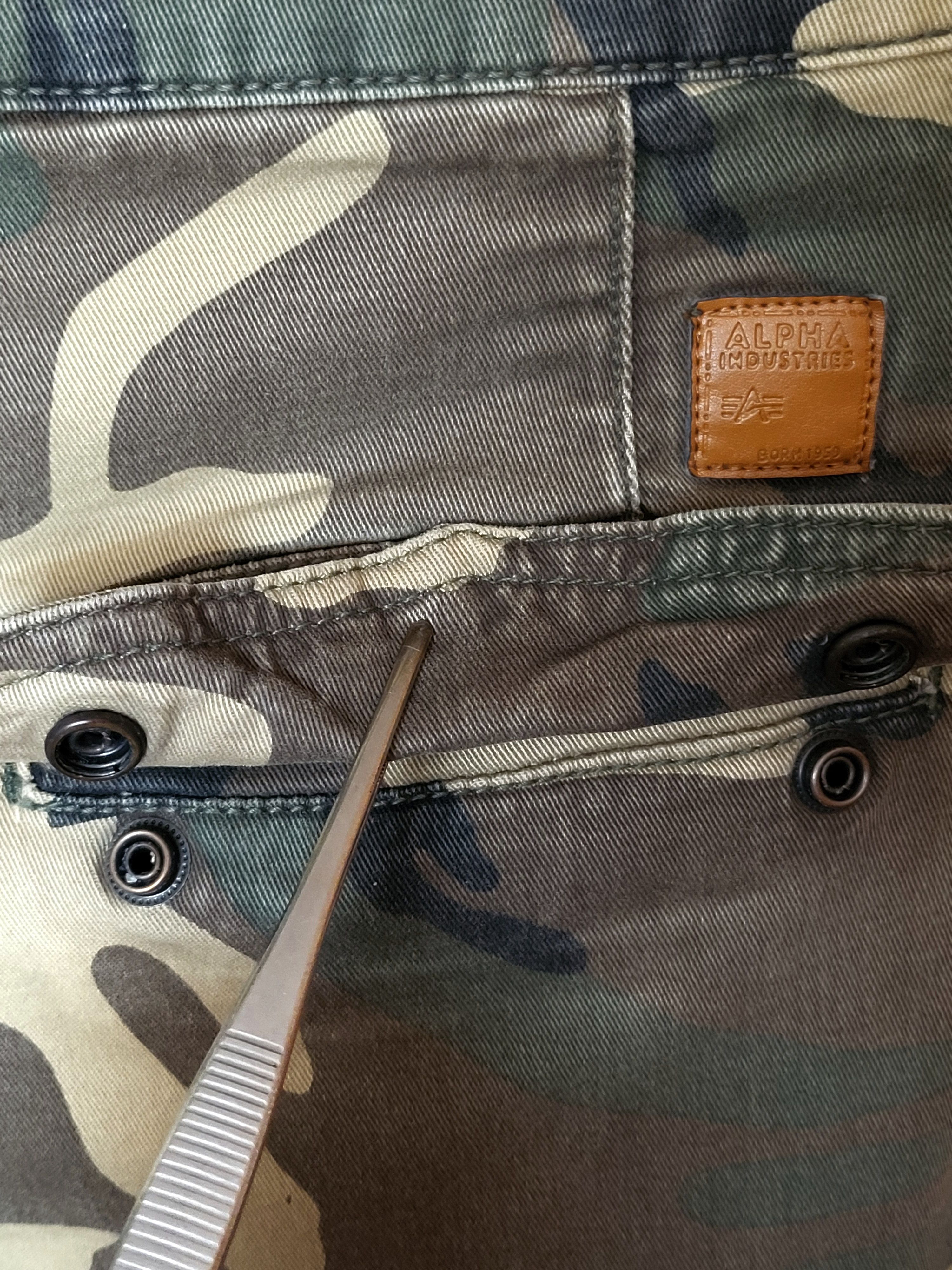 Alpha Industries Alpha Industries camo army pants.Vintage. Size US 31 - 8 Thumbnail