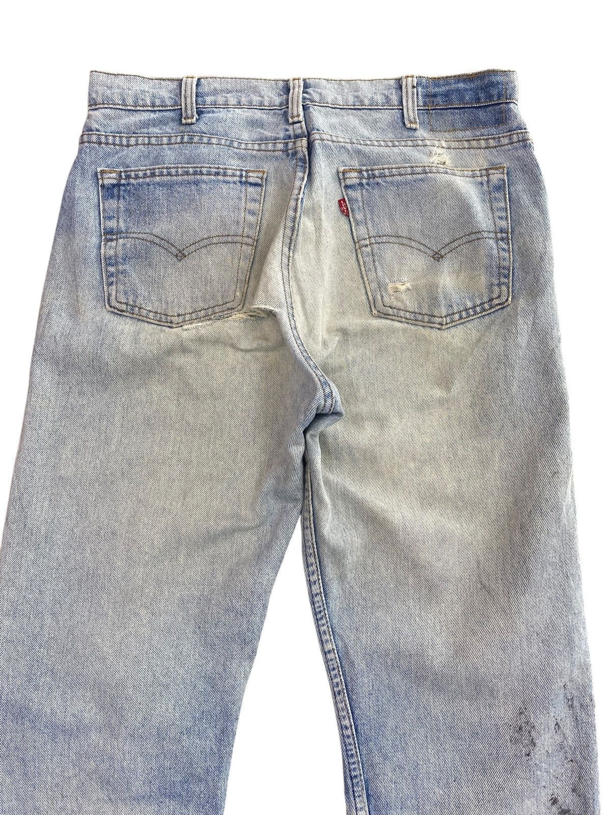 Levi's Levi’s Vintage Acid Blue Wash Style Distressed Jeans Size US 32 / EU 48 - 4 Thumbnail